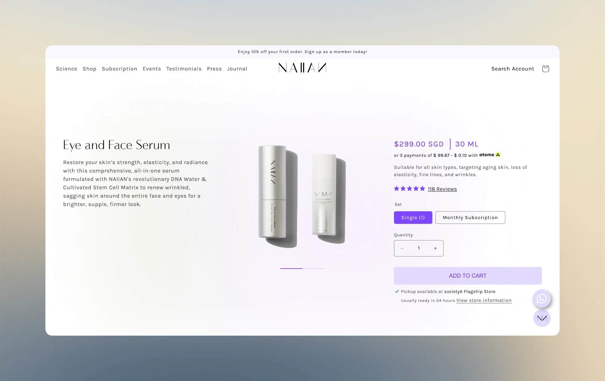 NAIIAN Beauty Singapore